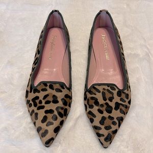 PRETTY BALLERINAS LEOPARD FLATS SIZE 36 1/2